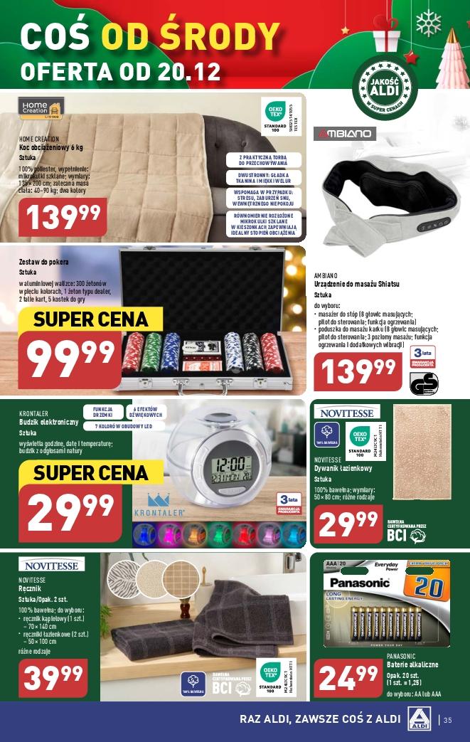 Gazetka promocyjna ALDI str. 35