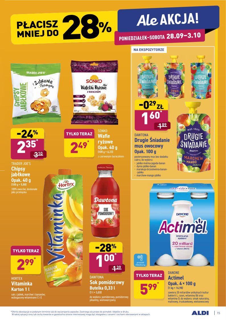 Gazetka promocyjna ALDI str. 15