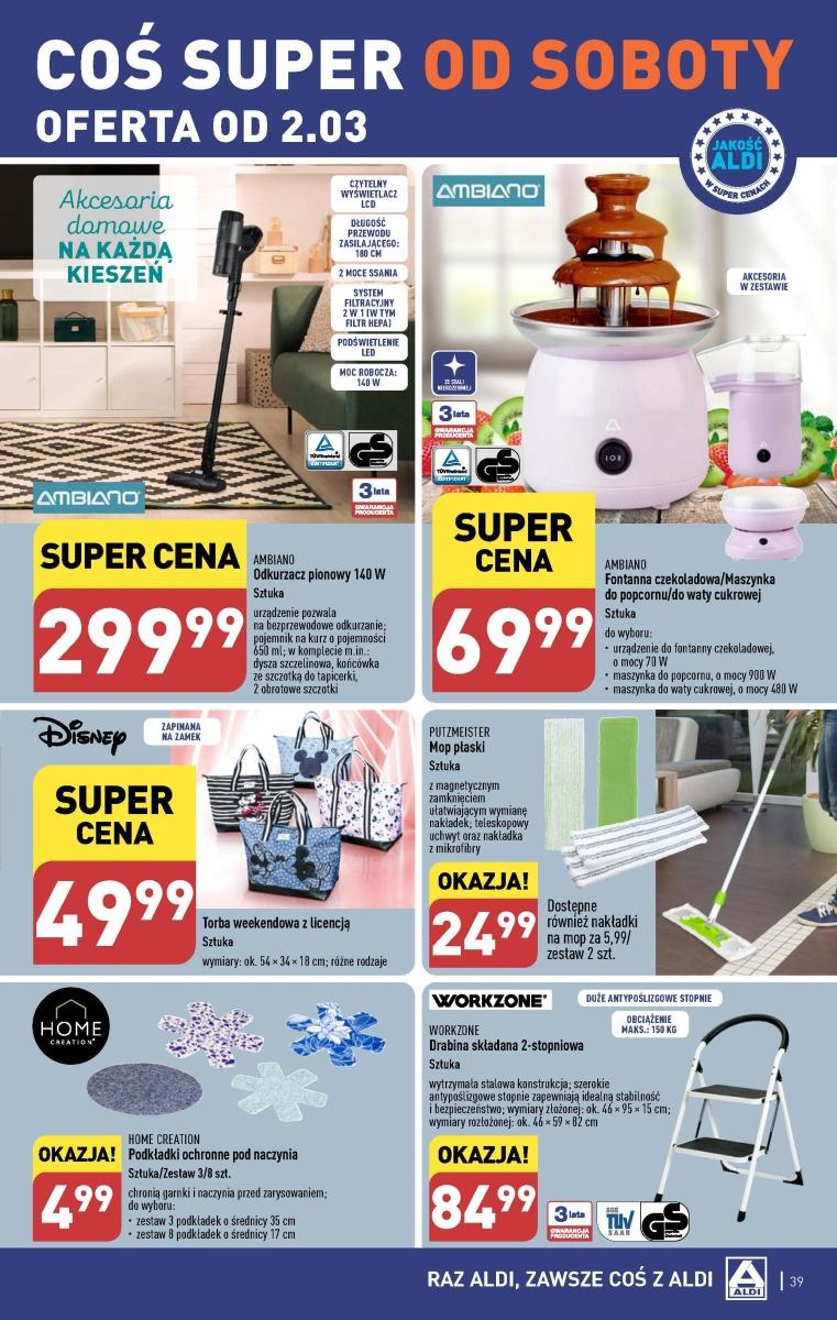 Gazetka promocyjna ALDI str. 39