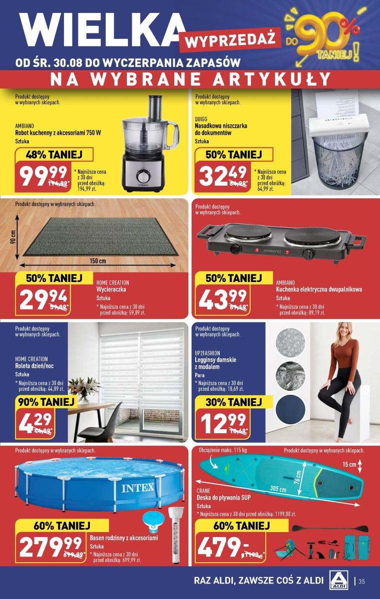 Gazetka promocyjna ALDI str. 35