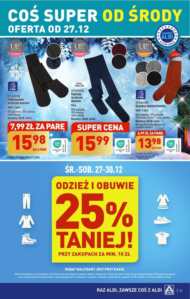 Gazetka promocyjna ALDI str. 33