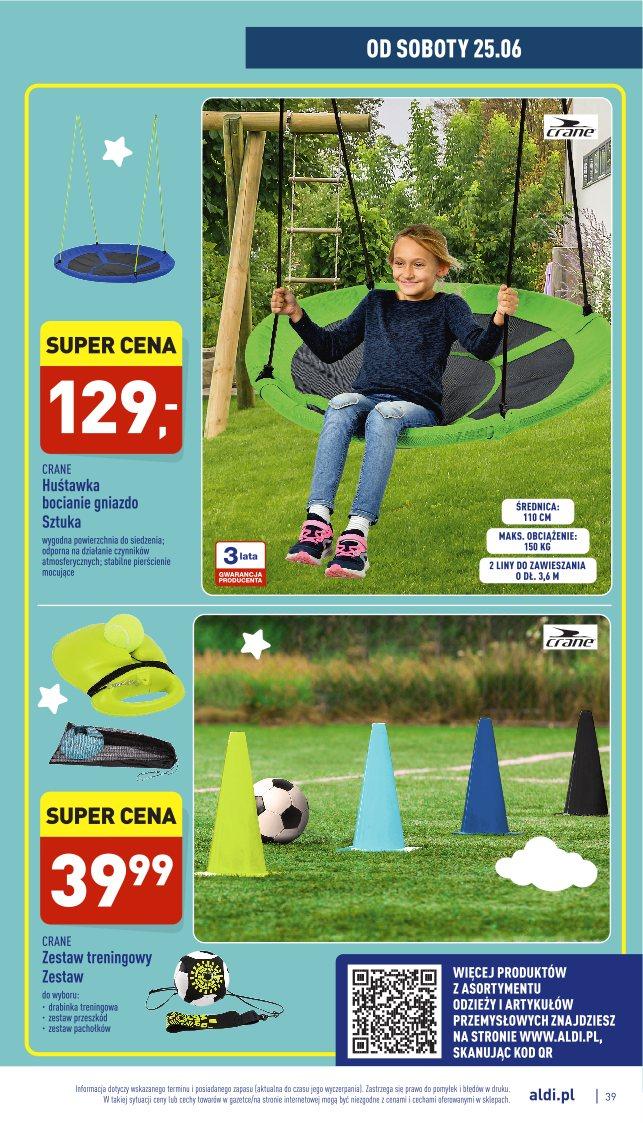 Gazetka promocyjna ALDI str. 39