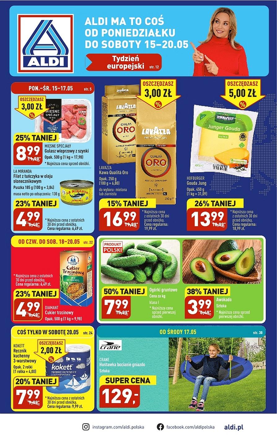 Gazetka promocyjna ALDI str. 1