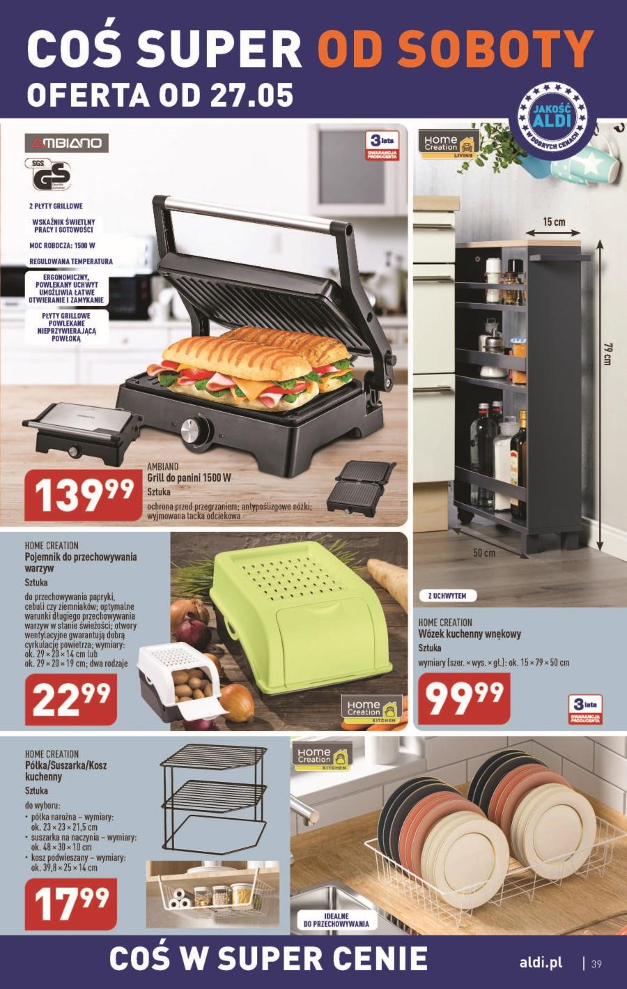 Gazetka promocyjna ALDI str. 39