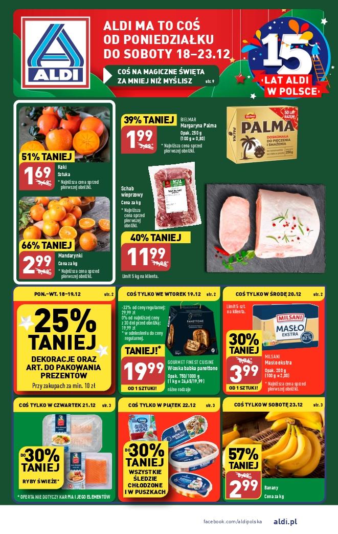 Gazetka promocyjna ALDI str. 1