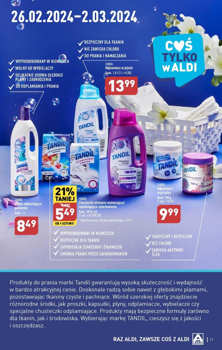 Gazetka promocyjna ALDI str. 17