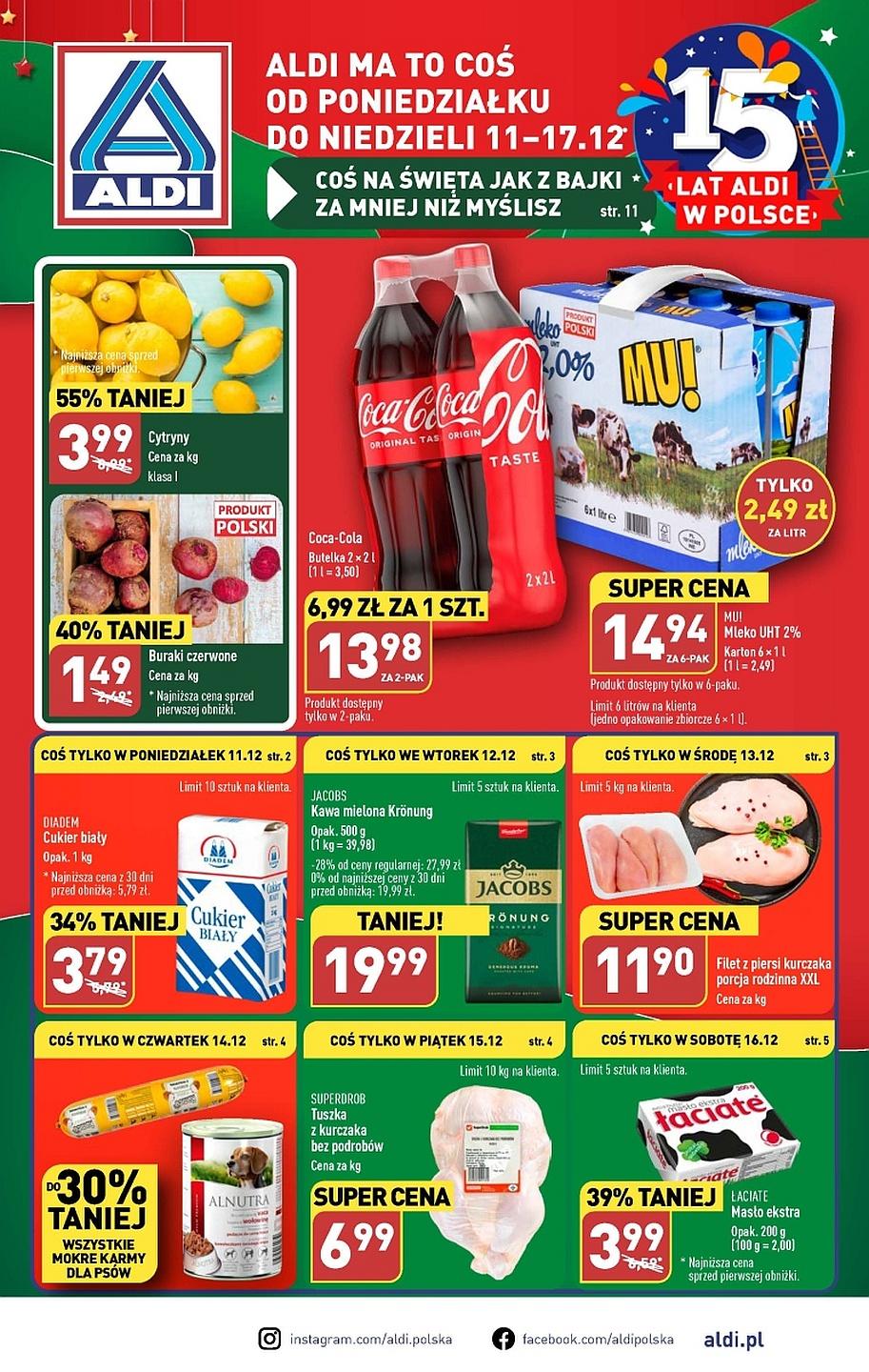 Gazetka promocyjna ALDI str. 1