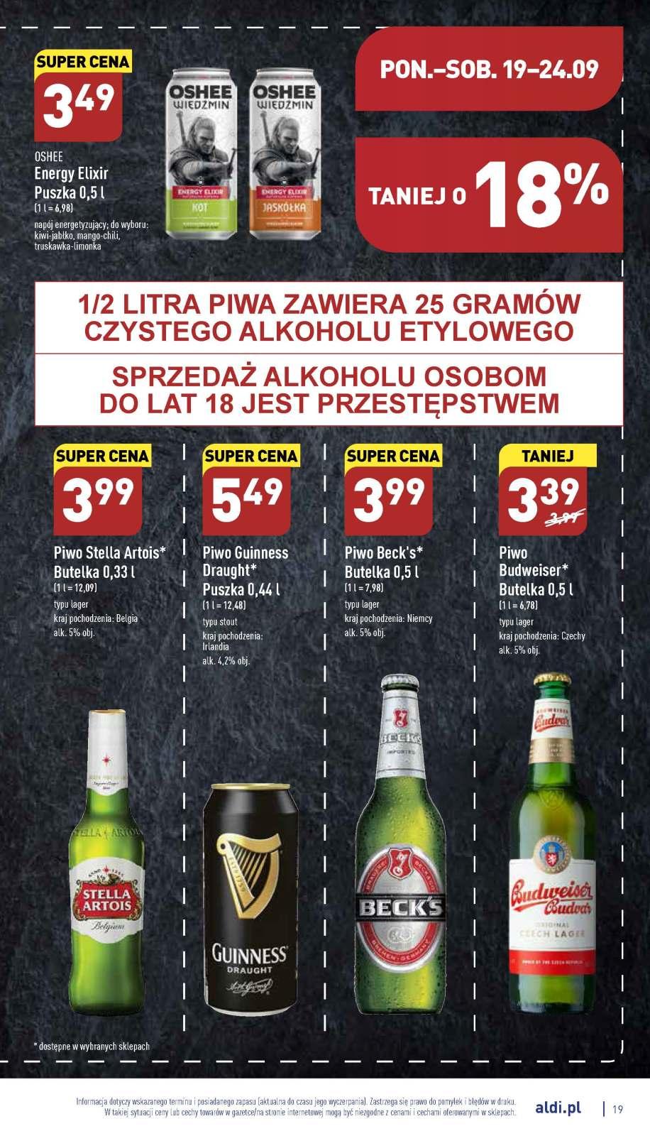 Gazetka promocyjna ALDI str. 19