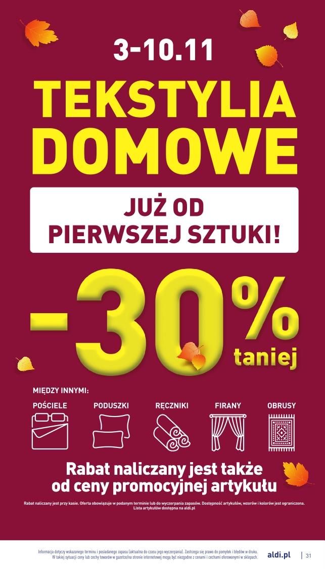 Gazetka promocyjna ALDI str. 31