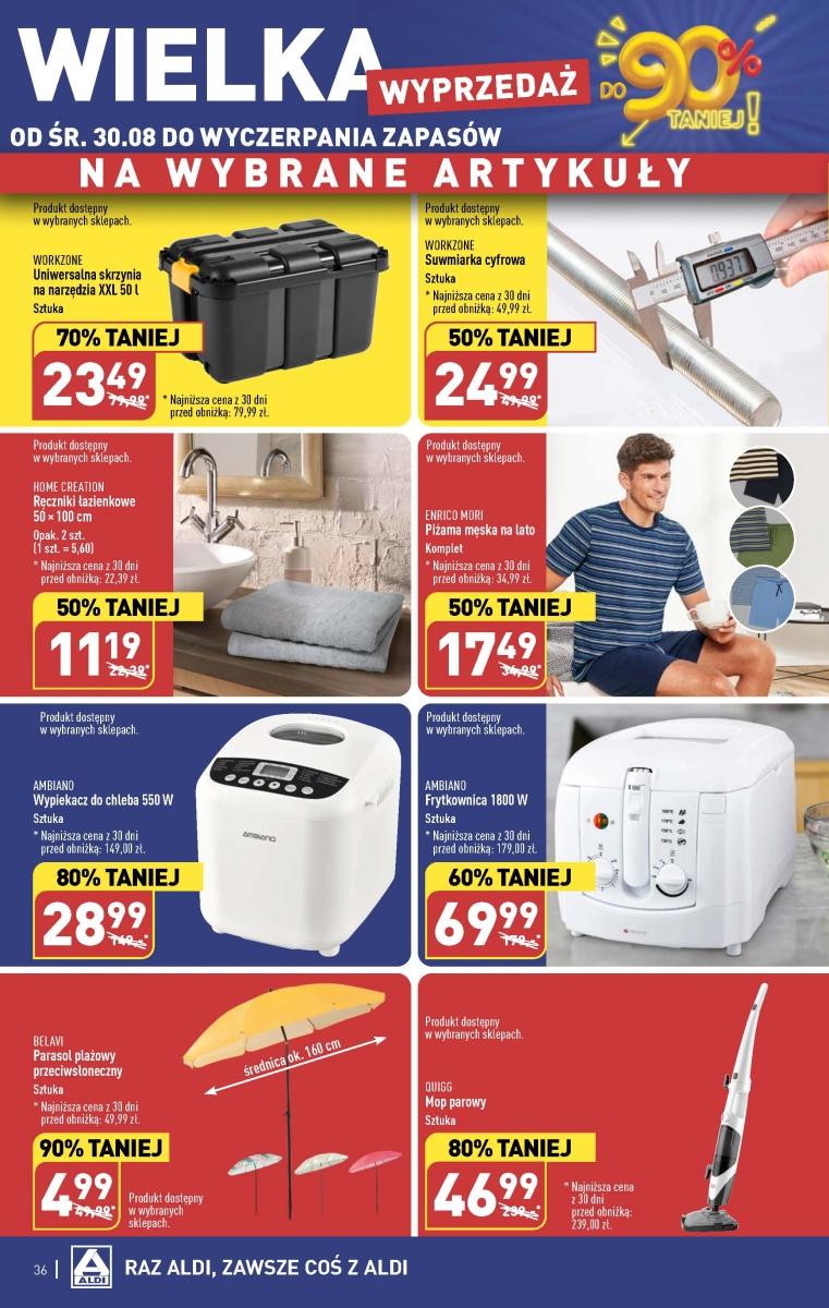 Gazetka promocyjna ALDI str. 36