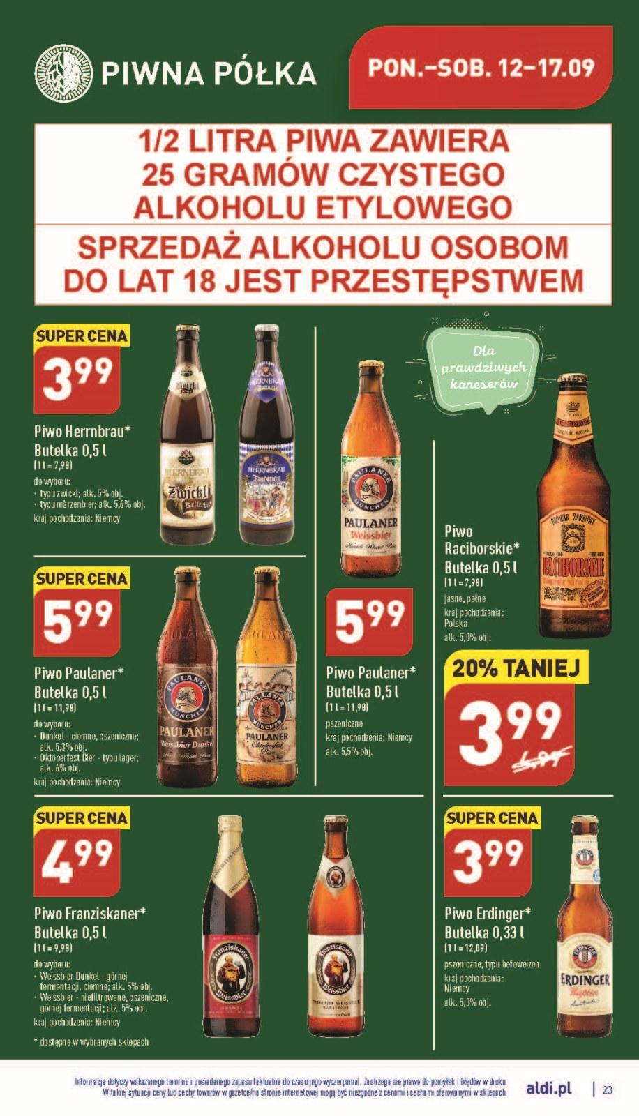 Gazetka promocyjna ALDI str. 23