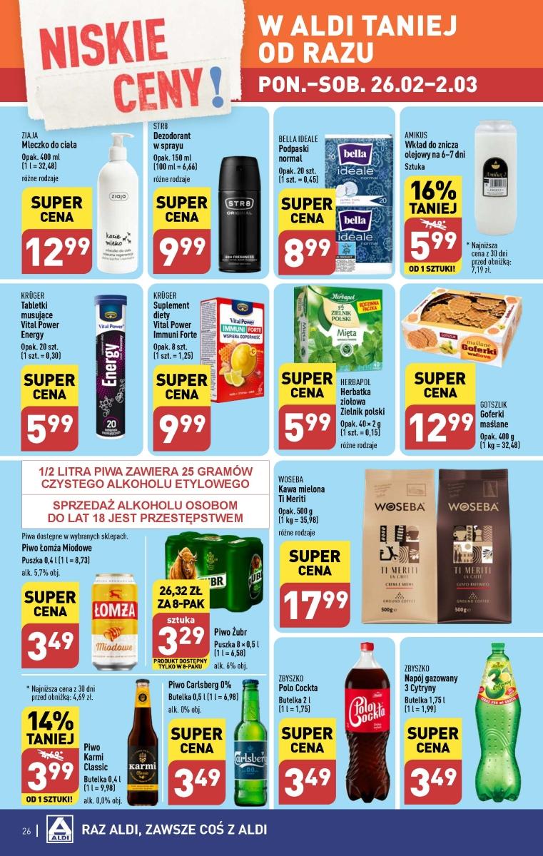 Gazetka promocyjna ALDI str. 26
