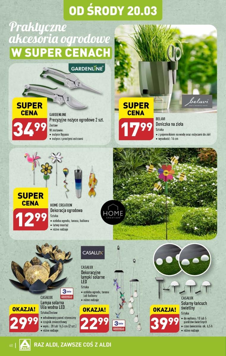 Gazetka promocyjna ALDI str. 40