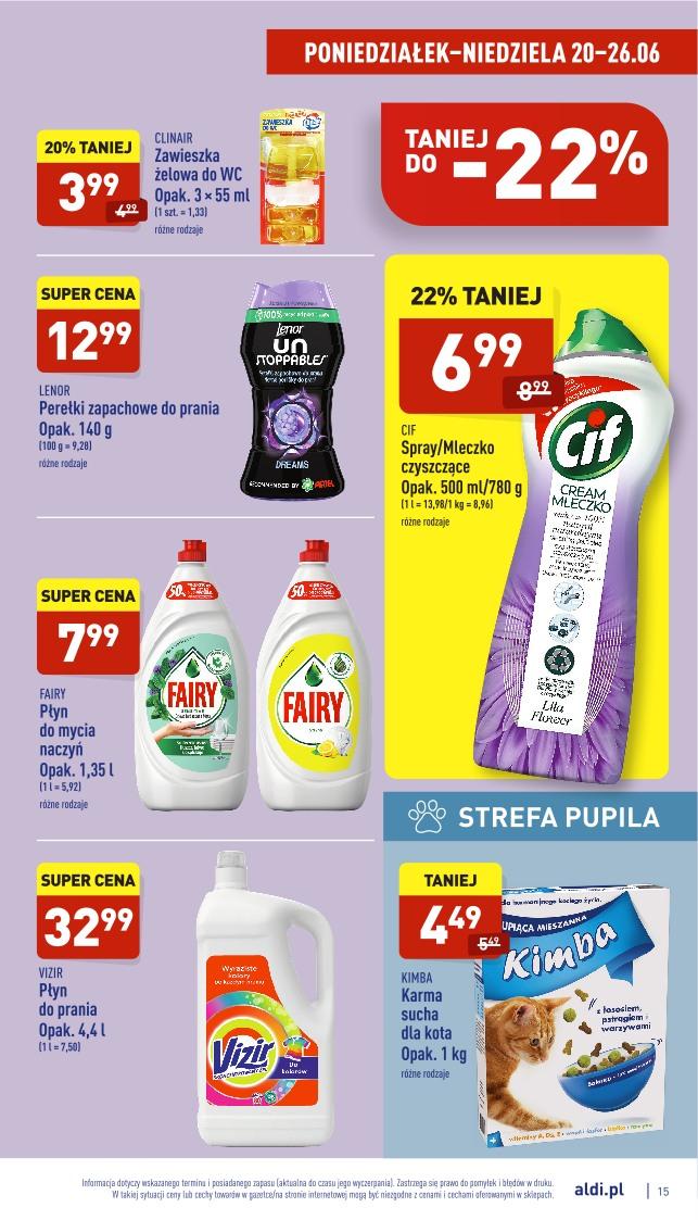 Gazetka promocyjna ALDI str. 15