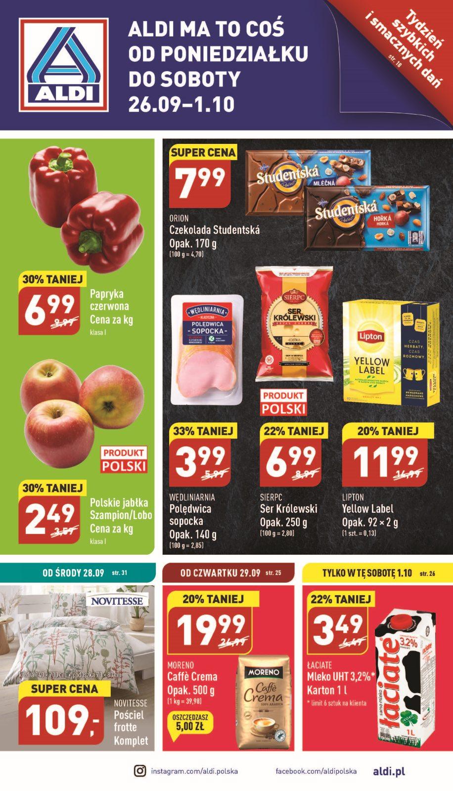 Gazetka promocyjna ALDI str. 1