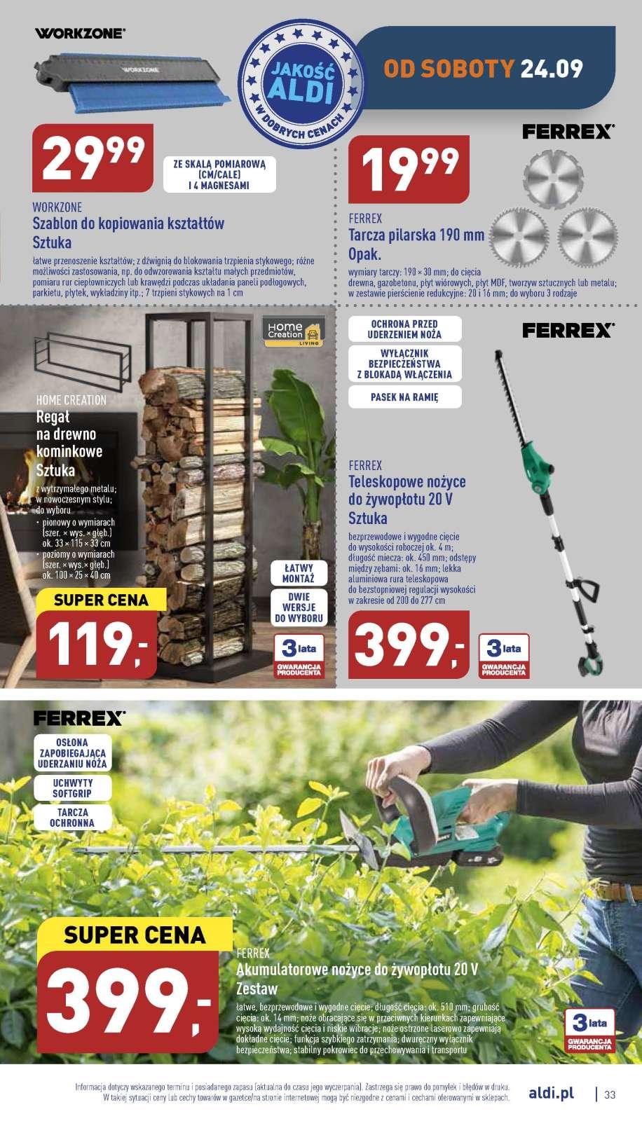 Gazetka promocyjna ALDI str. 33