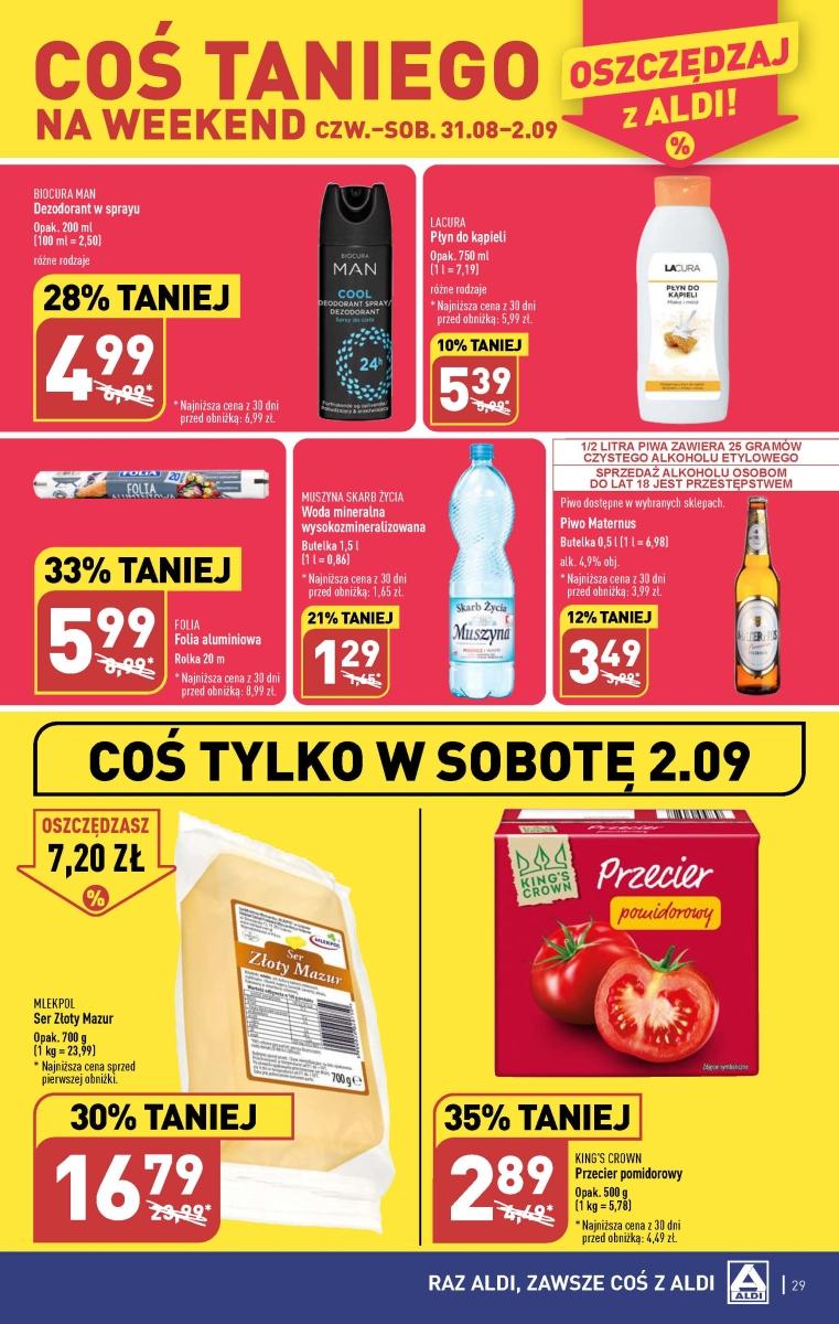 Gazetka promocyjna ALDI str. 29