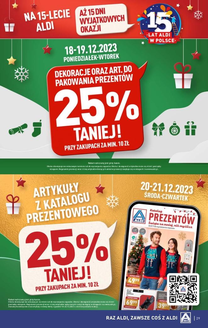 Gazetka promocyjna ALDI str. 29