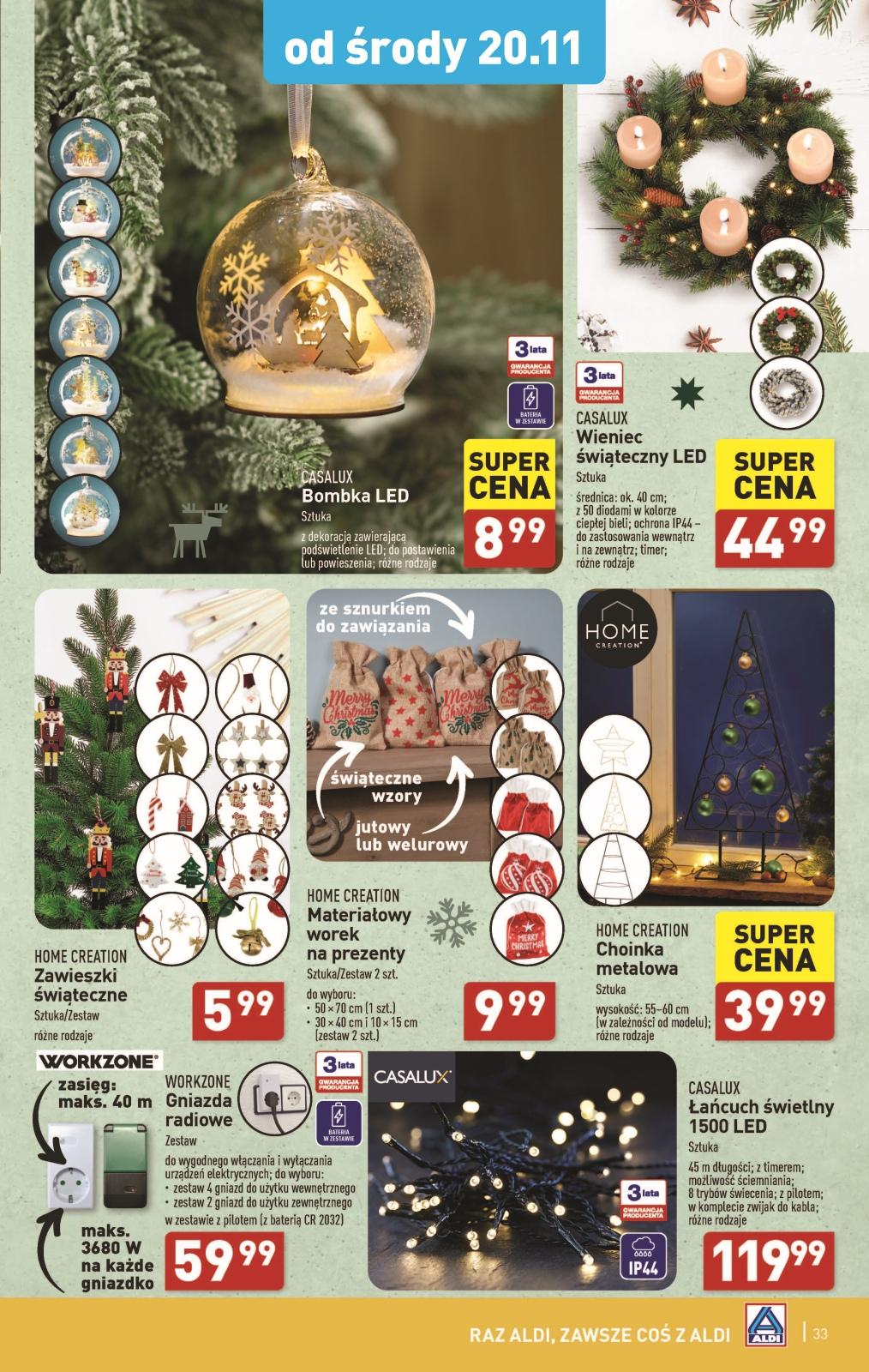 Gazetka promocyjna ALDI str. 33