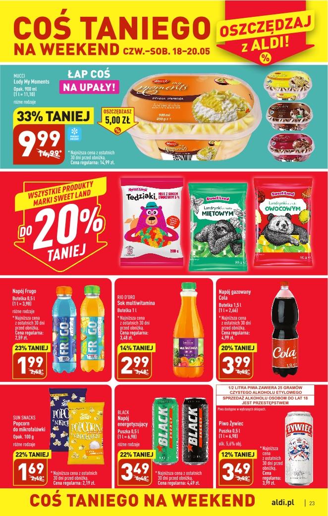 Gazetka promocyjna ALDI str. 23