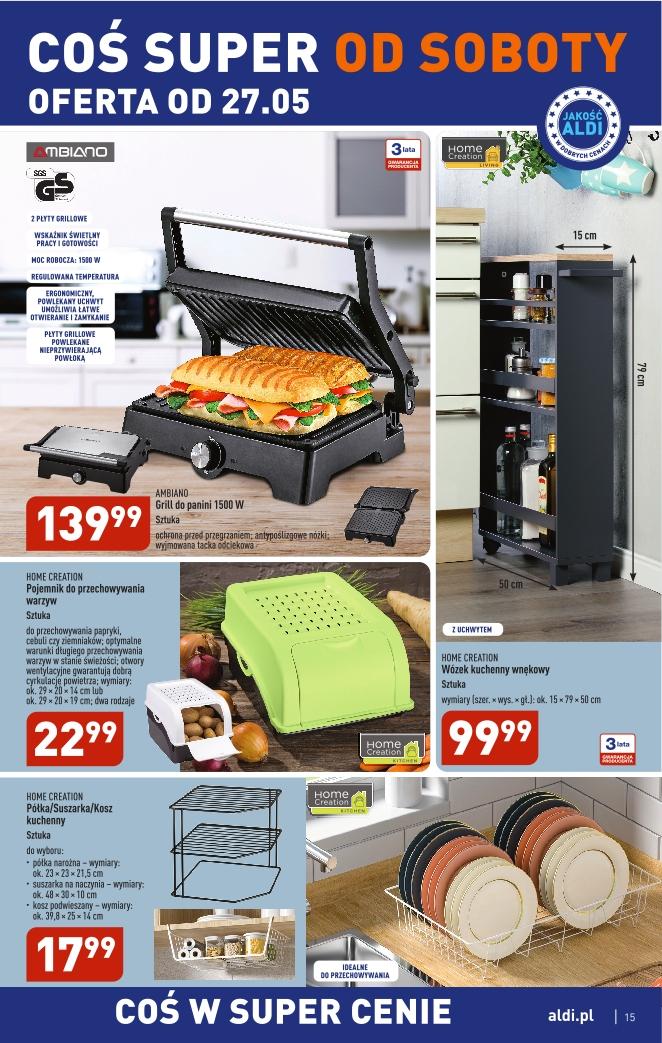 Gazetka promocyjna ALDI str. 15