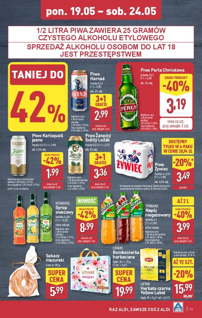 Gazetka promocyjna ALDI str. 13