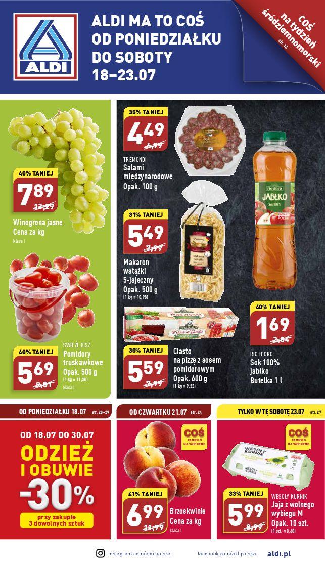 Gazetka promocyjna ALDI str. 1