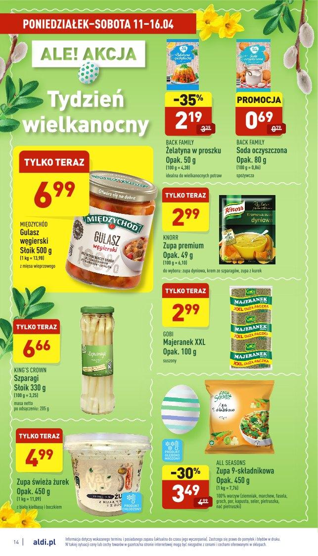 Gazetka promocyjna ALDI str. 14
