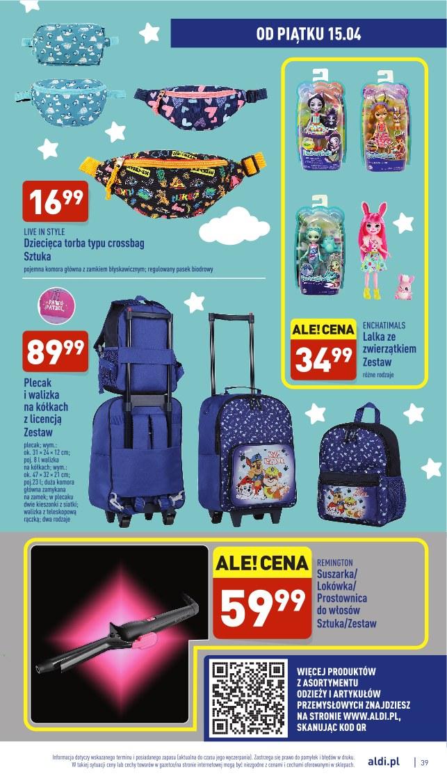 Gazetka promocyjna ALDI str. 39