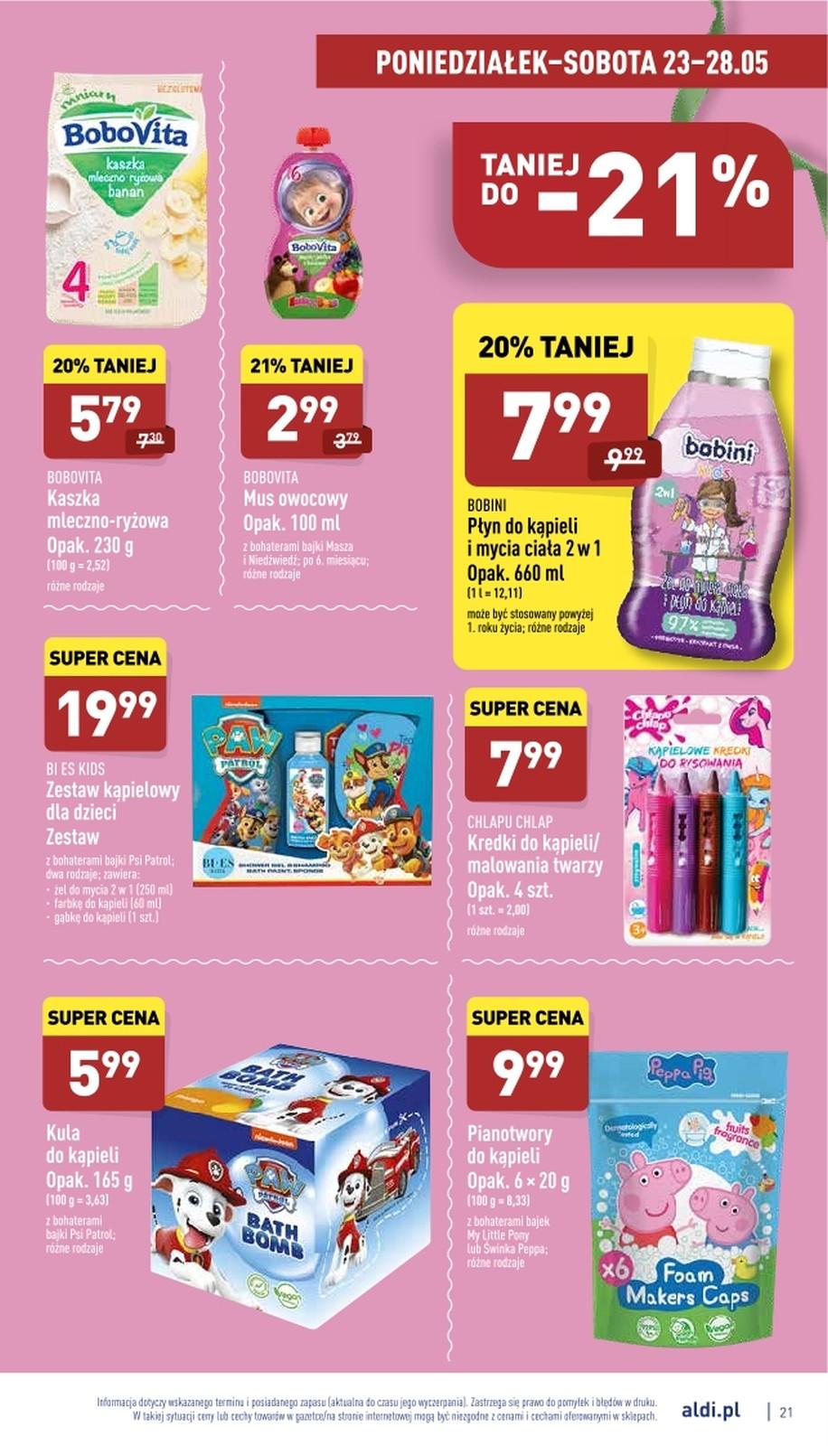 Gazetka promocyjna ALDI str. 21