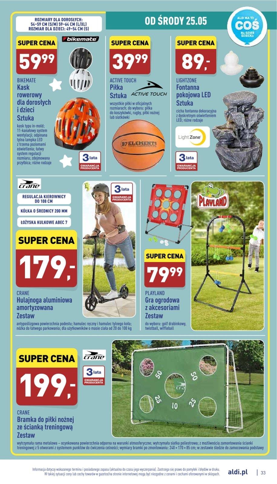 Gazetka promocyjna ALDI str. 33