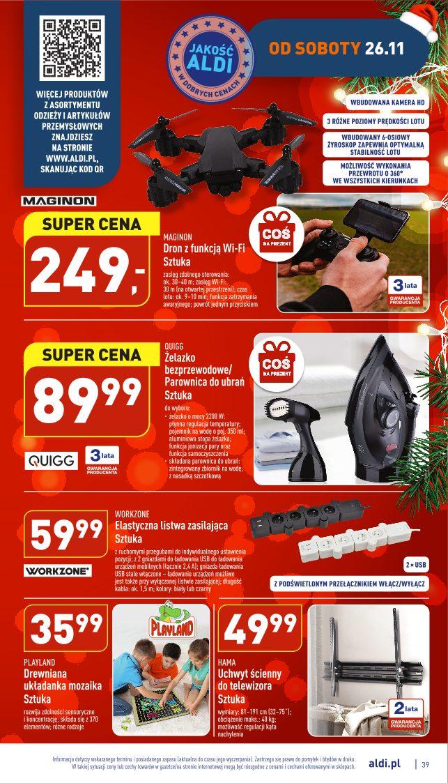 Gazetka promocyjna ALDI str. 39