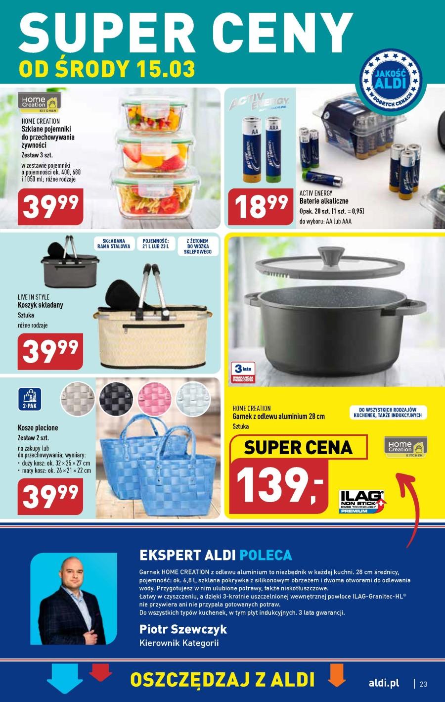 Gazetka promocyjna ALDI str. 23