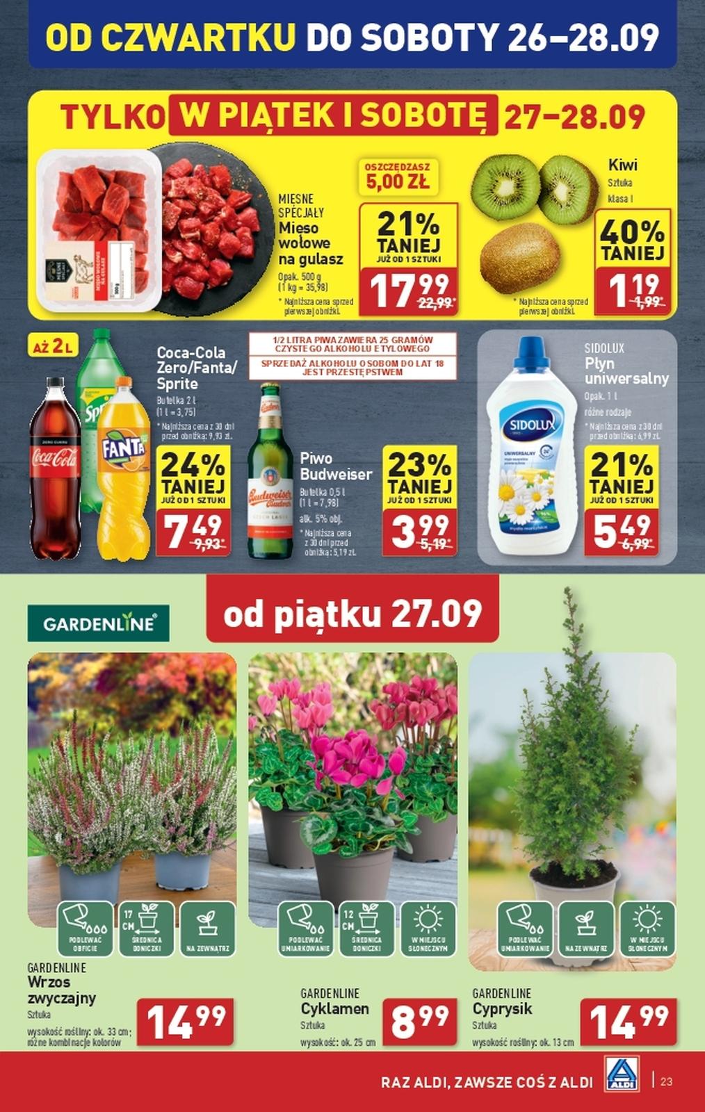 Gazetka promocyjna ALDI str. 23